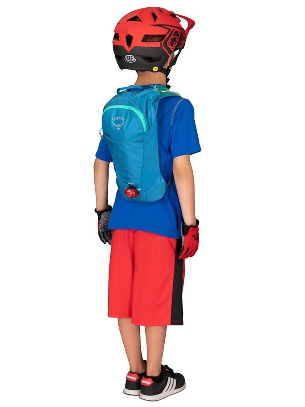 OSPREY Moki Hydration Pack in Blue with Teal Accents